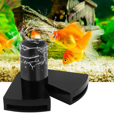 

Greensen Fish Tank Double Duckbill Nozzle Rotate Flow Pipe Water Outlet Return for Aquarium