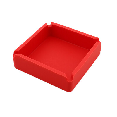 

〖Follure〗Premium Silicone Rubber High Temperature Heat Resistant Square Design Ashtray