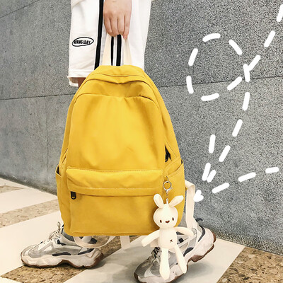 

Schoolbag girls Korean version of high school Shengya Harajuku Ulzzang Junior High School Girls Backpack girls shoulder bag girls