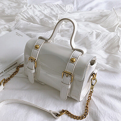 

Tailored Woman Trendy Clear Jelly Shoulder Bags Ladies Campus Style Leisure Messenger Bag