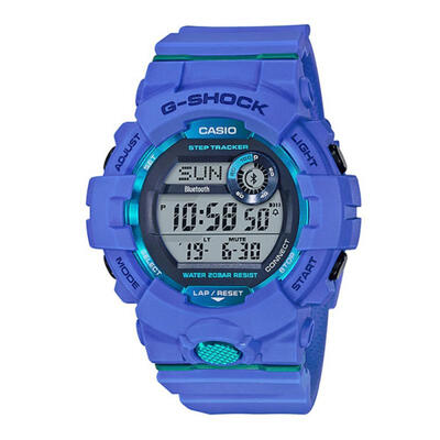 

Casio G-Shock GBD-800-2 Bluetooth Step Tracking Watch Sports Wristwatch - Blue