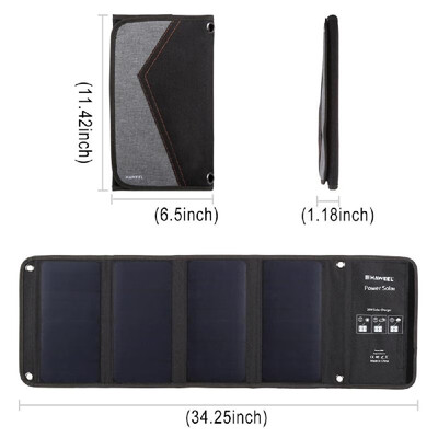 

Portable Solar Charger Sun Power Solar Panels for Smartphones&Other 5V USB Devices
