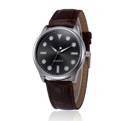 

Fashion erkek saat Geneva Simple Style Quartz Watch Women Girl Leather Band Wrist Bracelet Watches Hot sale Dropship Relogio &Ff