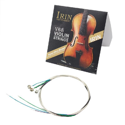 

Universal Full Set E-A-D-G Violin Fiddle String Strings Steel Core Nickel-silver Wound with Nickel-plated Ball End for 44 34 1