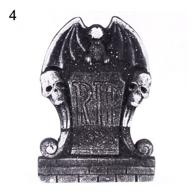 

Foam Realistic Tombstone Gravestone Halloween Party Graveyard Decoration Prop