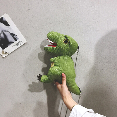 

Tailored Women Bag Fashion Dinosaur Doll Shoulder Bag Cartoon Cute Bag Boys And Girls Bag