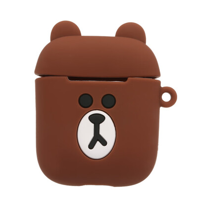 

Silicone Earphone Case For AirPods Wireless Headphones Protective Cover Skin Accessories for Apple Airpods Charging Box