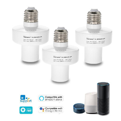 

5PCS SONOFF Slampher ITEAD WiFi Smart Light Bulb Holder 433MHz RF E27 Wireless Lamp Holder Works with Amazon Alexa & for Google H