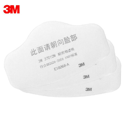 

3M 3701 Anti Dust PM25 KN95 Mask Filter Face Masks Insert Protective Filter for Outdoor Activities Respiratory Protection 10 Piec