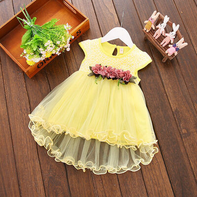 

Princess Kids Baby Girl Dress Bridesmaid Party Pageant Wedding Dress Clothes