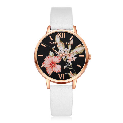 

High Quality Womens Watches Fashion Leather Strap Rose Gold Ladies Clock Quartz Wristwatch Casual Dress Luxury Kol Saati