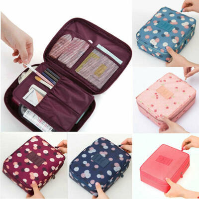 

Travel Cosmetic Storage MakeUp Bag Folding Toiletry Wash Organizer Pouch New