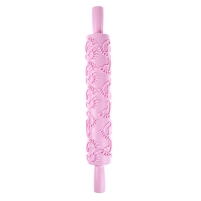 

Rolling Pin Different Patterns Baking Tools Fondant Embossed Mold Cake Deco