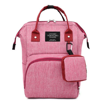 

Fashion Diaper Bag Backpack Large Capacity Travel Nursing Bag Baby Care