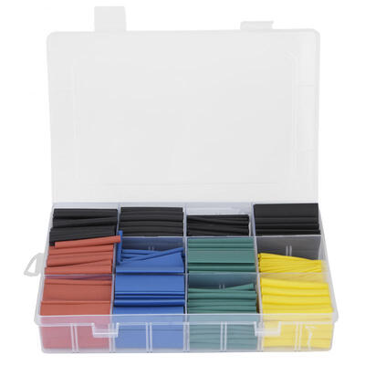 

Greensen 530Pcs Colorful 21 Heat Shrink Tubing Tube Sleeving Wire Cable Set Kit Accessories