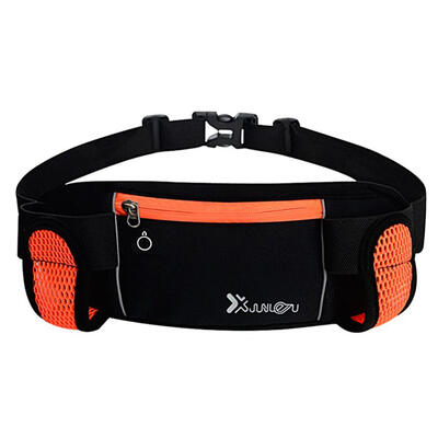 

Running Bags Waist 2 Water Bottles Outdoor Camping Hiking Fitness Belt Pack