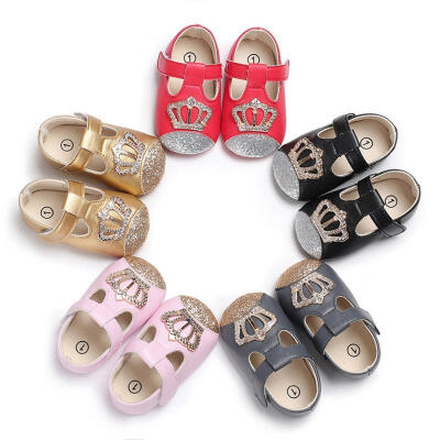 

Newborn to 18Months Baby Boy Girl Soft Sole Crib Shoes Sneaker Sandals Prewalker