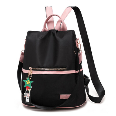 

Backpack female fashion Oxford cloth multi-function waterproof travel backpack female casual outdoor anti-theft bag