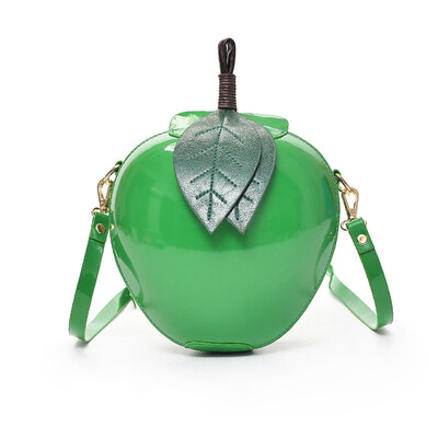 

2019 Cute Cartoon Bags Apple Shape Shoulder Bag For Girls Mini Crossbody Bags Personality Purse Fashion Messenger Bags T30
