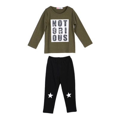 

2pcs Toddler Kids Baby Boy T-shirt TopsPants Casual Outfits Clothe