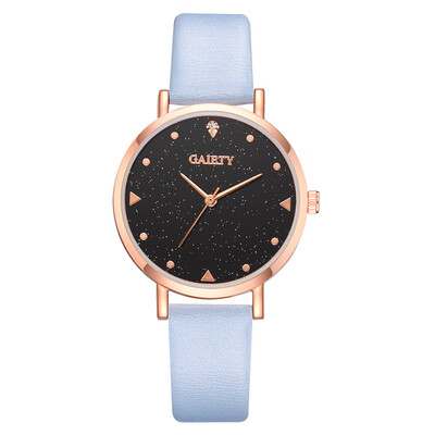 

Quartz watch temperament ladies watch new simple pu belt ladies watch quartz watch