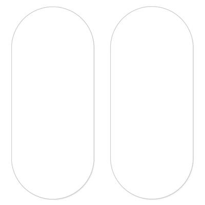 

Hat-Prince 2pcs TPU Full Cover Screen Protective Soft Films for Mi Band 4