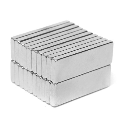 

20Pcs N50 Strong-magnetic Rectangular-shaped Rare Earth Neodymium Magnety 30x10x3mm