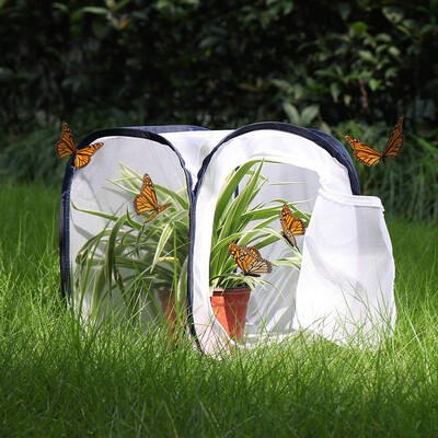 

Siaonvr 1PC Portable Foldable Insect And Butterfly Habitat Cage Housing Enclosure