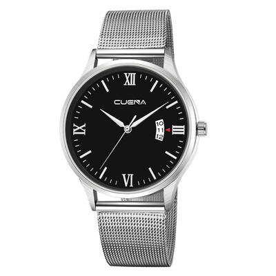 

Gobestart Luxury Watches Quartz Watch Stainless Steel Dial Casual Bracele Watch