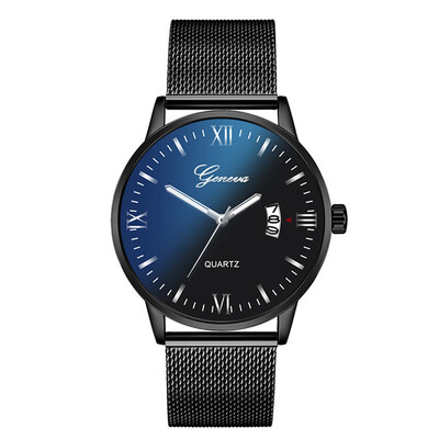 

Gobestart Luxury Watches Quartz Watch Stainless Steel Dial Casual Bracele Watch