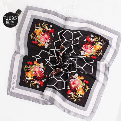 

Korean version of the spring&autumn professional silk small square scarf scarves small scarves scarf gift silk wholesale FJ095
