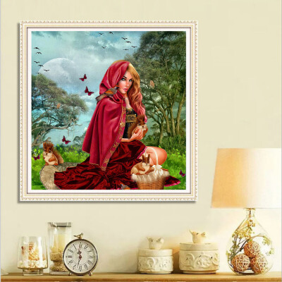 

Gobestart 5D DIY Diamond Painting Embroidery Round Diamond Home Decor Gift