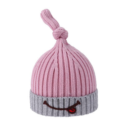 

1-3Y Toddler Baby Kids Beanie Cap Children Winter Cute Knot Warm Knit Hats
