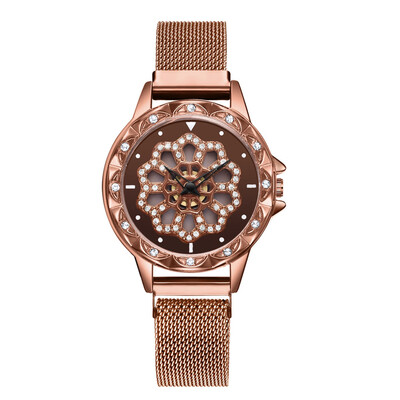 

Fashion magnet buckle quartz watch wholesale temperament ladies watch when to run watch female watch