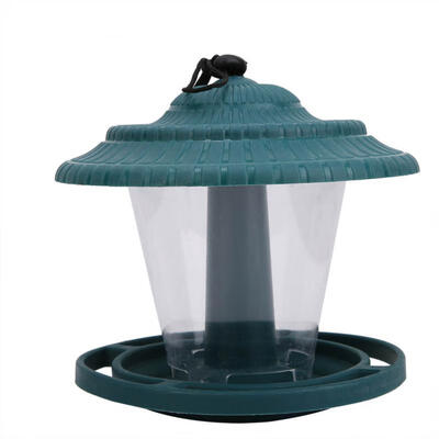 

Greensen Outdoor Green Garden Bird Feeder Wild Bird Feeder Lazy Bird Feeder