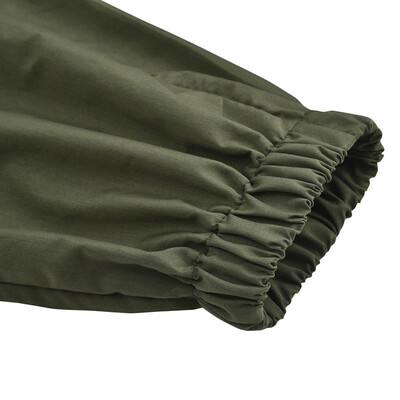 

Casual Women Cargo Pants Solid Color High Waist Functional Pockets Punk Harem Capri Trousers Joggers Streetwear