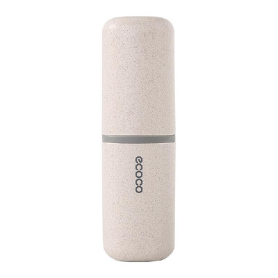 

ECOCO Eco-friendly Antibacterial Portable Toothbrush Toothpaste Travel Case Cover Holder Storage Box Container