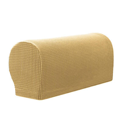 

Pure Stretchy Knitted Sofa Armrest Covers Furniture Armchairs Protector Cap