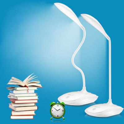 

3W 14 LED Desk Lamps 6000k USB Charging Reading Light 3 Mode Flexible Table Lamp