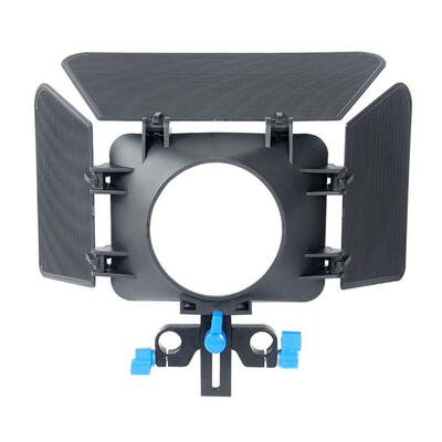 

M1 Matte Box Camera Shade for 15mm Rail Rod Follow Focus Rig Cage Camera