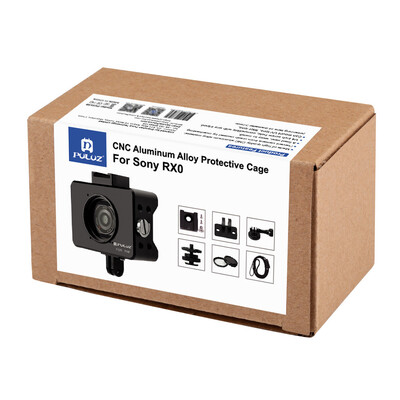 

〖Follure〗Aluminun Protective Cage For Sony RX0 Housing Case37mm UV FilterAdapter Mount