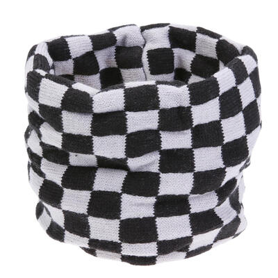 

Baby Scarf Knit Wool Plaid Thicken Double-deck Boys Girls Scarves