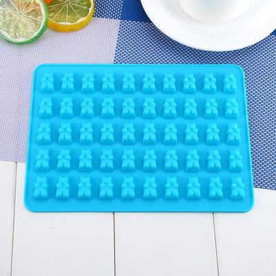 

Greensen 50 Gummy Maker Cavity Bear Mold Novelty Silicone Chocolate Candy Ice Tray Silicone Mold Silicone Candy Mold