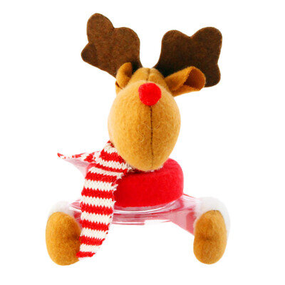 

Tailored Christmas Candy Jar Santa Claus SnowmanElk Christmas Gift Desktop Window Decor