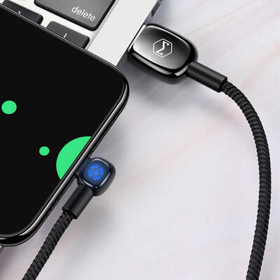 

Bent Micro USB Cable Smart Charging And Syncing Cable For Android-1m