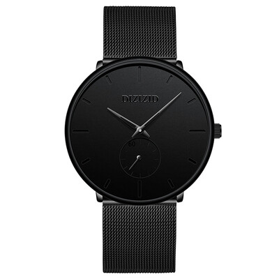 

Fashion Creative Mens Watches Top Brand Luxury Quartz Watch Men Casual Slim Mesh Steel Waterproof Sport Watch Relogio Masculino