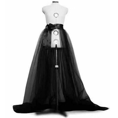 

ot Women Tulle Tutu Long Elastic Waist Skirt Wedding Party Prom Mesh Maxi Dress