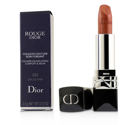 

CHRISTIAN DIOR - Rouge Dior Couture Colour Comfort & Wear Lipstick - 555 Dolce Vita F002783555 35g012oz