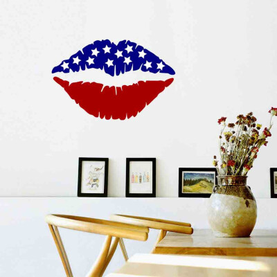 

Gobestart Independence Day July 4 Vinyl DIY Wall Sticker Decals Home Decor Bedroom