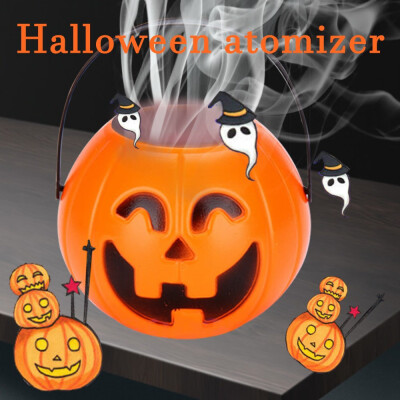

〖Follure〗Halloween Cauldron Mist Maker Smoke Fog Machine Color Changing Party Prop